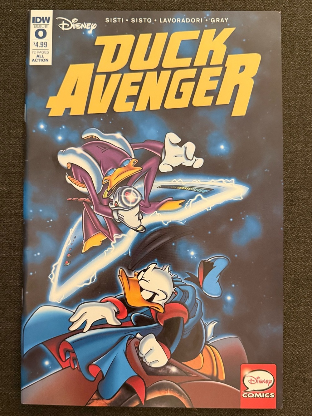Disney Duck Avengers Comic Book Issue 0